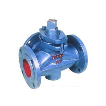 美科X44W-10三通铸铁旋塞阀 厦门市福厦美科阀门工厂的专业制造